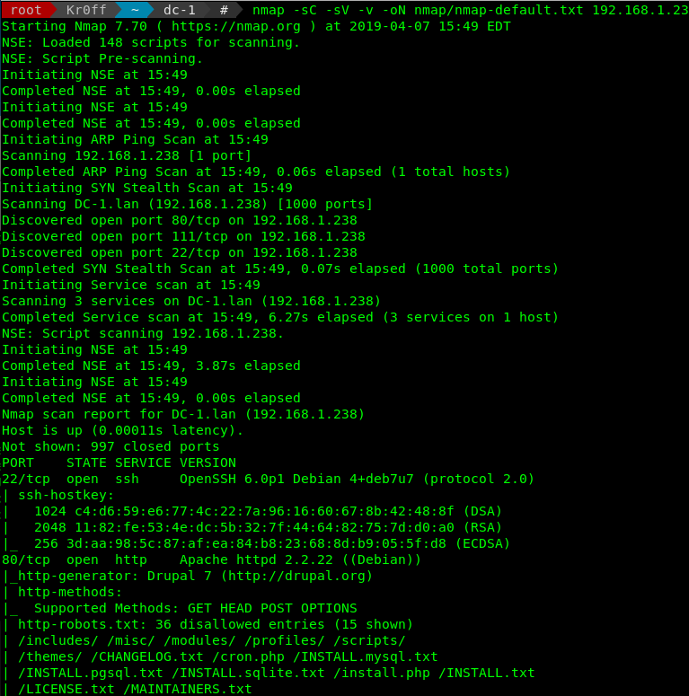 nmap