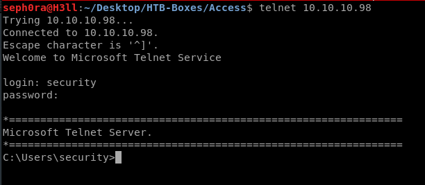 telnetaccess