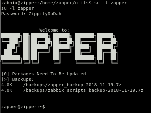 zappershell